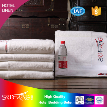 Roupa de hotel / Hotel manufacter 100% algodão toalha de mão / toalha de banho